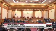 Constitutional Court holds eighth hearing in impeachment trial