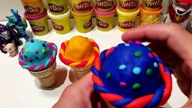 Play Doh Ice Cream Cone Surprise Eggs Doc McStuffins Jake And The Neverland Pirates