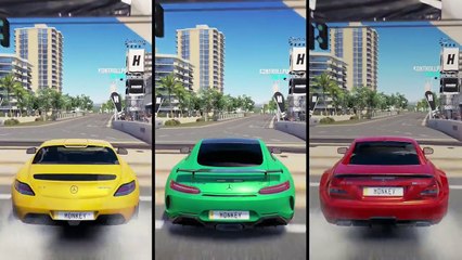 Ultimate AMG Battle! - Forza Horizon 3 - SLS AMG vs AMG GTR vs SL65 AMG Black Series