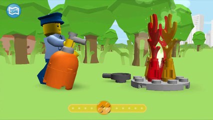 Мультики про машинки и полицейского ЛЕГО мультики  . LEGO Juniors.