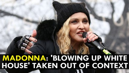 Madonna says White House comments 'taken out of context'