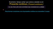 Lesson 10 S01 ESTUDIEMOS EL PRESENTE CONTINUO