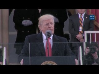 Discurso nacionalista marca a posse de Trump nos EUA