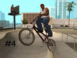 Da série Quem disse que no GTA SA nao tem stunts de bike ? 4