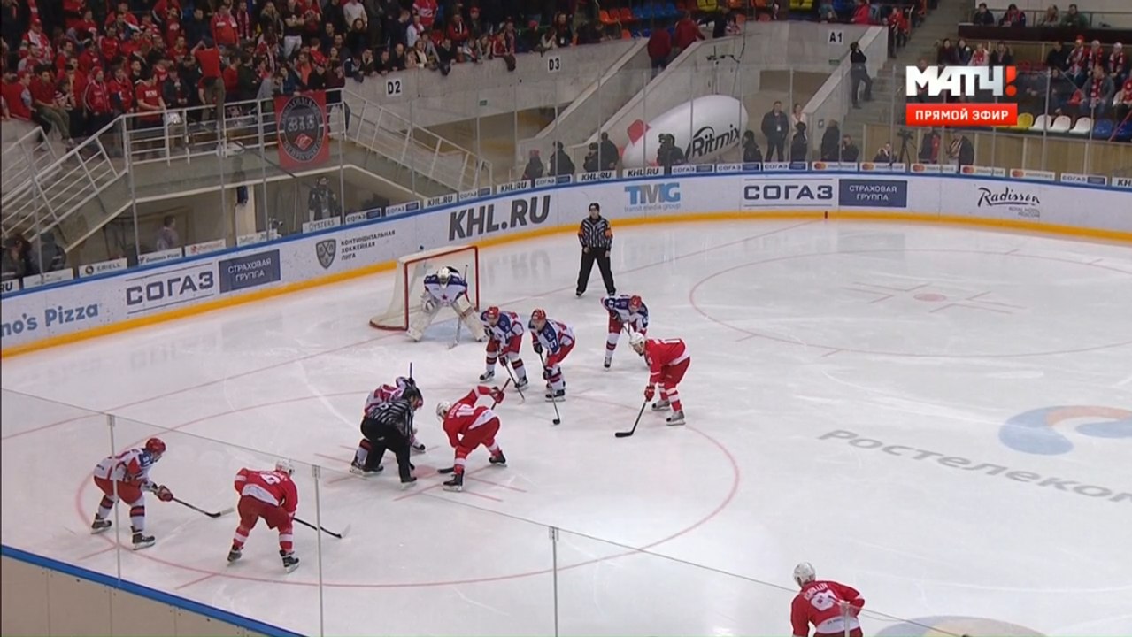 KHL - Spartak Moscow vs. CSKA Moscow - 23.01.2017