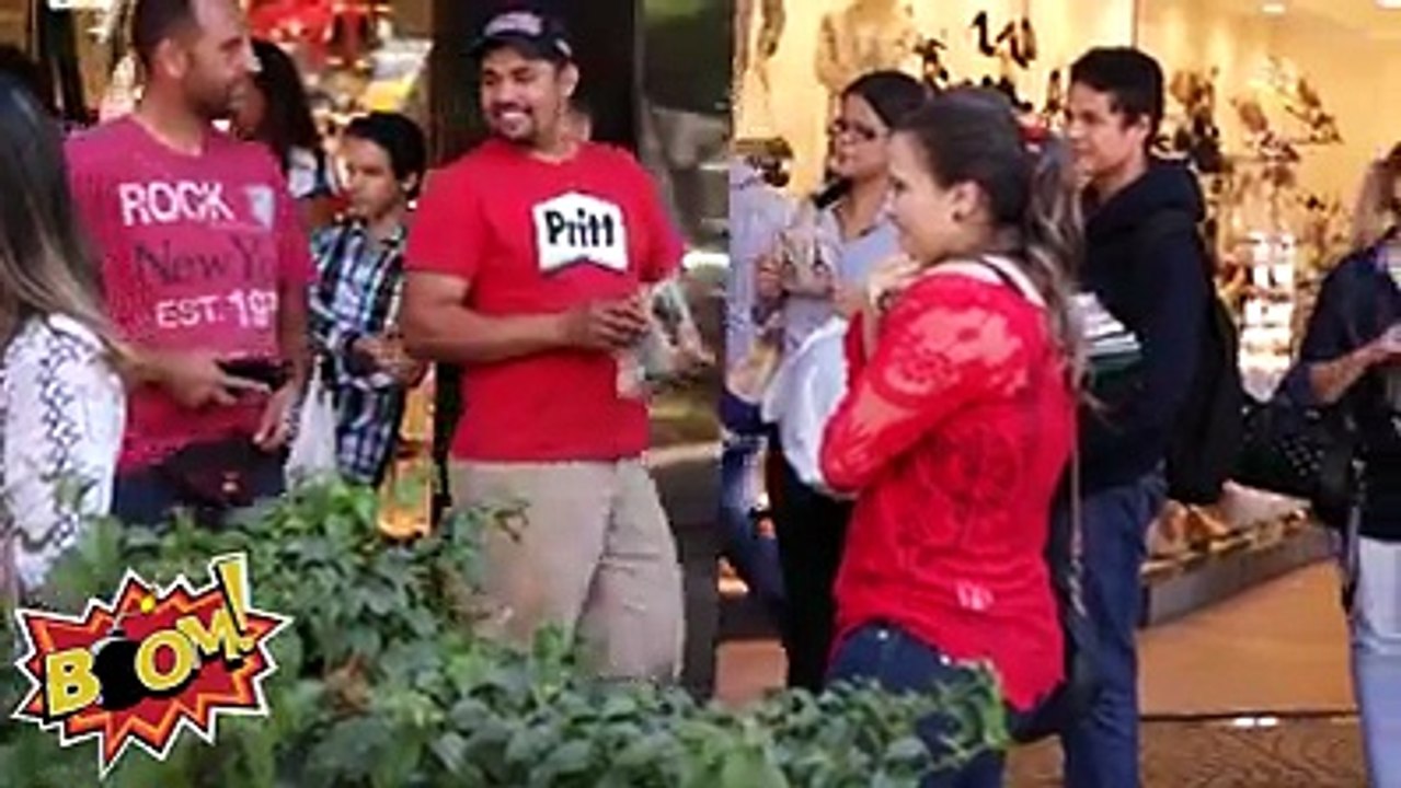 Pegadinha com motoris que não respeita sinais de transito (Boom)