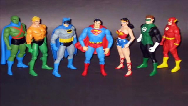 Justice League of America Silver Age Original team (DC Direct Action Figures)
