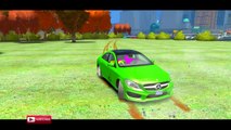 COLORS SPIDERMAN & COLORS SUPER CARS MERCEDES BENZ & Nursery Rhymes Songs for Children