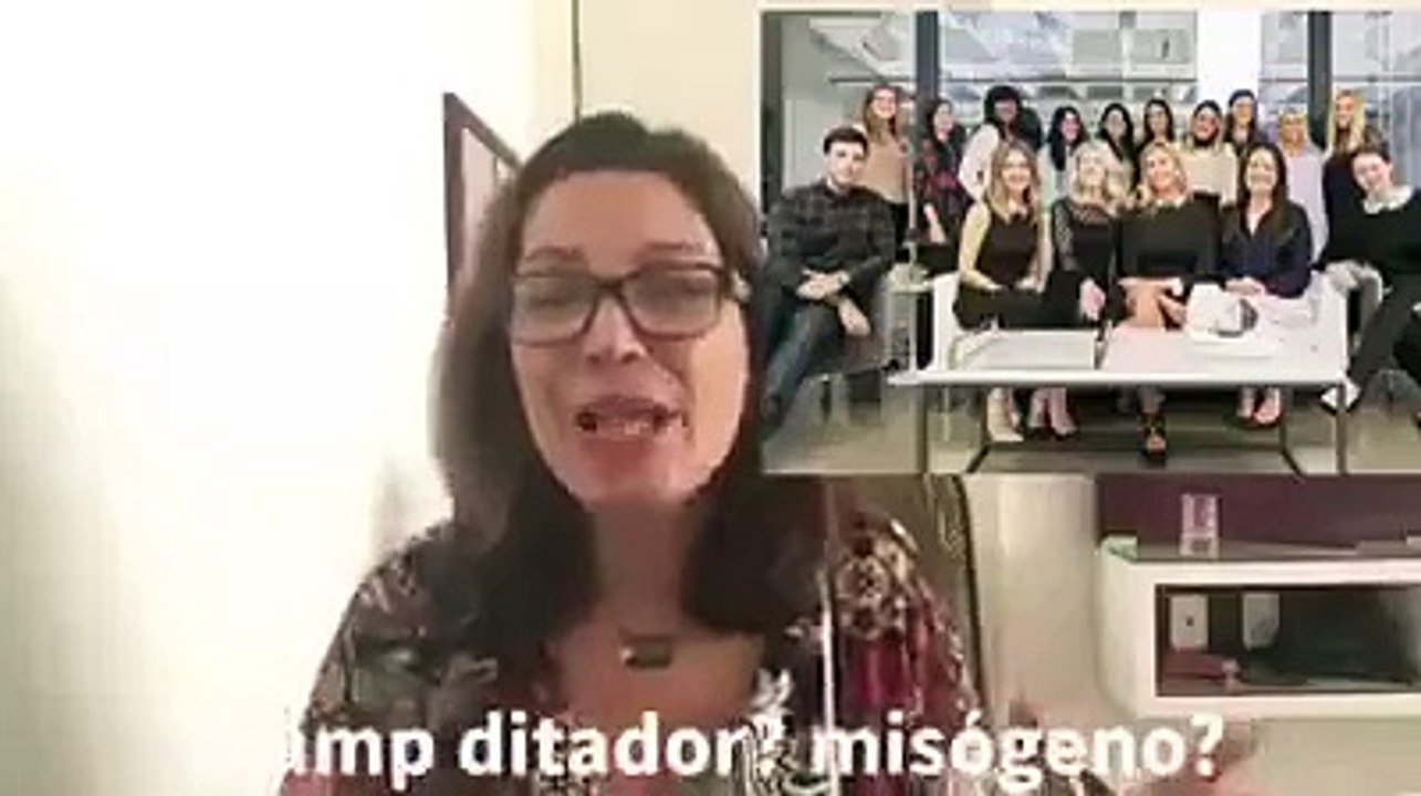 Macha das Mulheres anti Tramp _ Quem São os apoiad - 480P