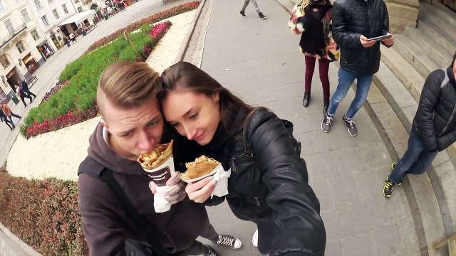 VLOG Львов Bubble Waffle Андрей Мартыненко