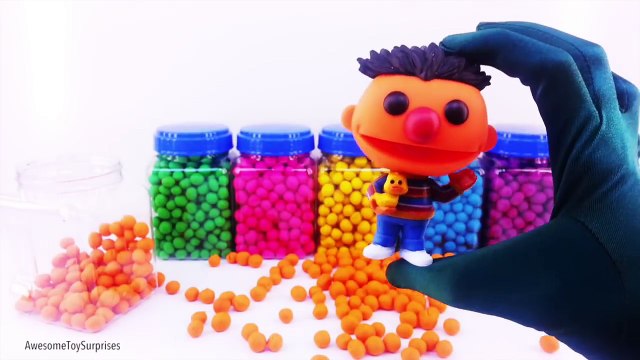 Muppets Sesame Street Playdoh Dippin Dots Funko Pop Toy Surprises Learn Colors