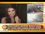 UB: Rhian Ramos: Mahirap magpatawad ng taong hindi nagso-sorry