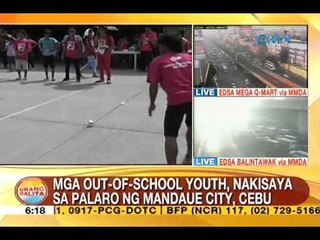 UB: Mga out-of-school youth, nakisaya sa palaro ng Mandaue City, Cebu