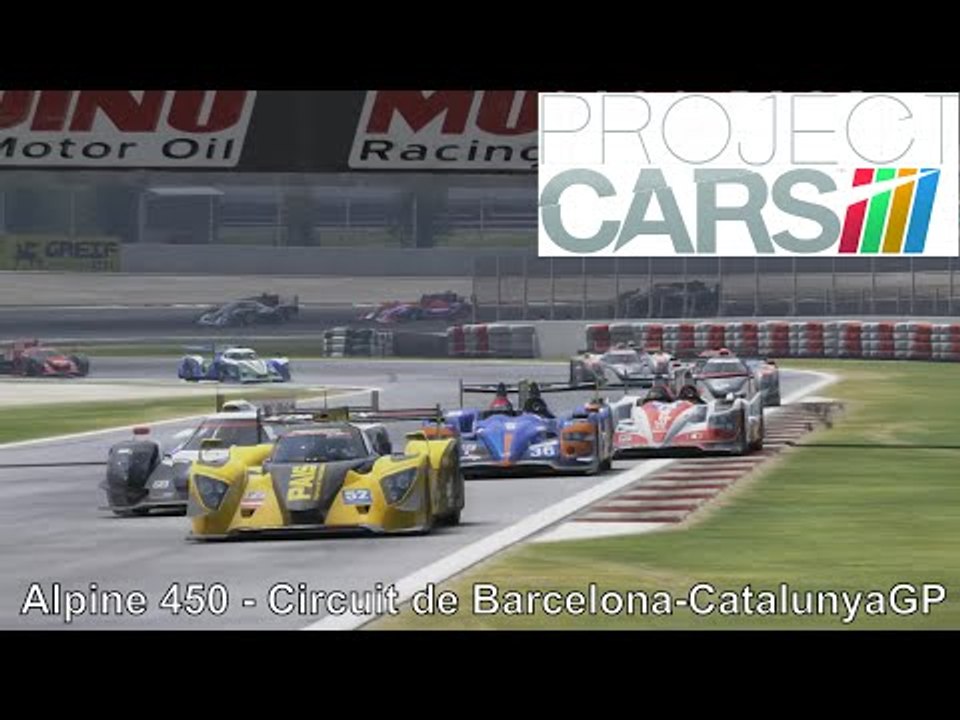 Project Cars | Alpine 450 | LMP2 Race | Catalunya GP Circuit