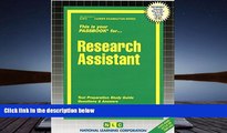 Download Research Assistant(Passbooks) (Passbook for Career Opportunities) For Ipad