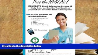 Read Book Pass the HESI A2: A Complete Study Guide with Practice Test Questions Complete Test