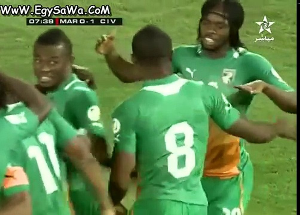 Morocco vs Cost d'ivory - تصفيات كأس العالم-افريقيا