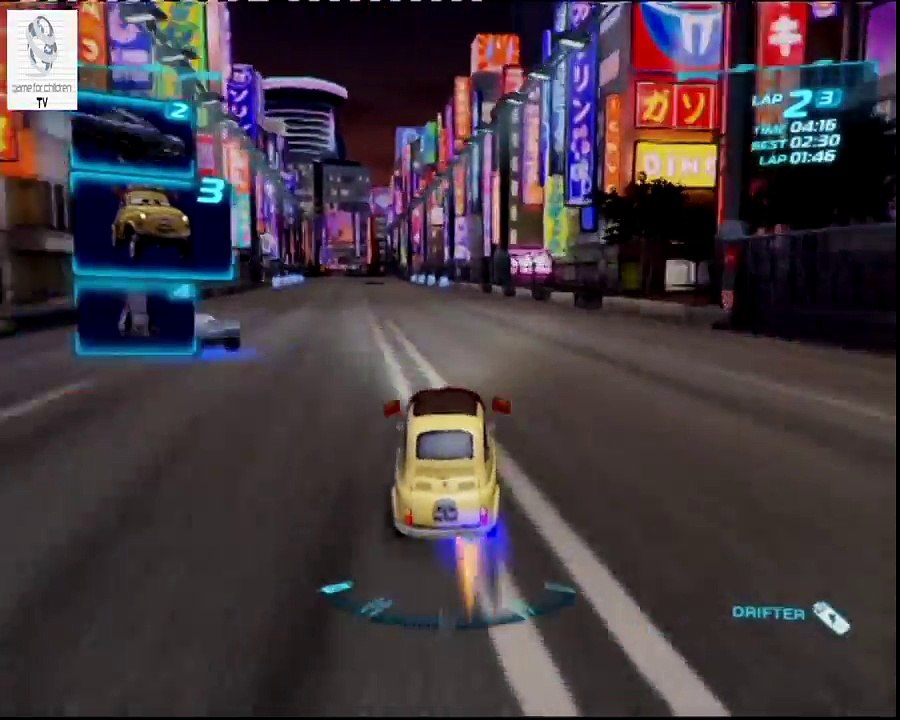 Cars 2 Game - Team Lightning Luigi - imperior Tour - Disney Car