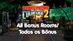 Donkey Kong Country 2 Tutorial - All Bonus Rooms Locations - Todas as Bonus Barrels