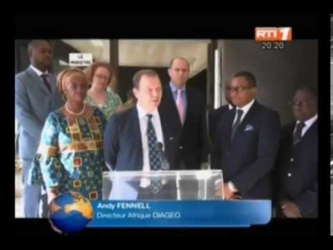 RTI - Echange entre le ministre Hamed Bakayoko et la délégation de DIAGEO