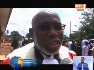 Six nouveau notaires ont prête serment a la cour d’appel de Bouaké