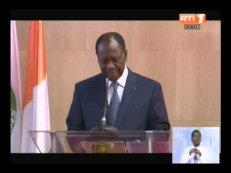 Retour du Maroc: déclaration du président Alassane Ouattara à son arrivée en Côte d` Ivoire