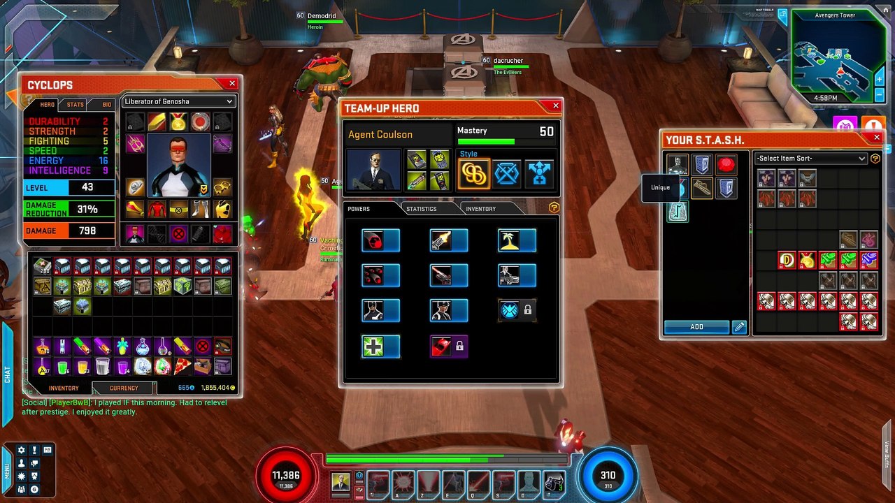 Marvel Heroes 2016 : patch 2.0 - Biggest Update Ever, lots of changes, no more power points ....