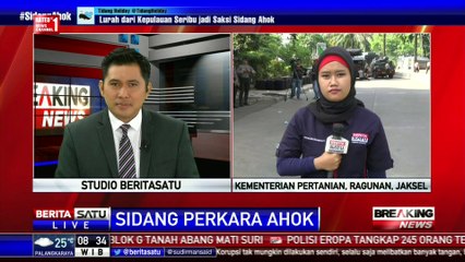 Dua Kubu Massa Pro dan Kontra Ahok Padati Kementan