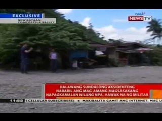 2 sundalong aksidenteng nabaril ang mag-amang magsasaka, hawak na ng militar