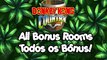 Donkey Kong Country Tutorial - All Bonus Rooms Locations - Todas as Bonus Barrels