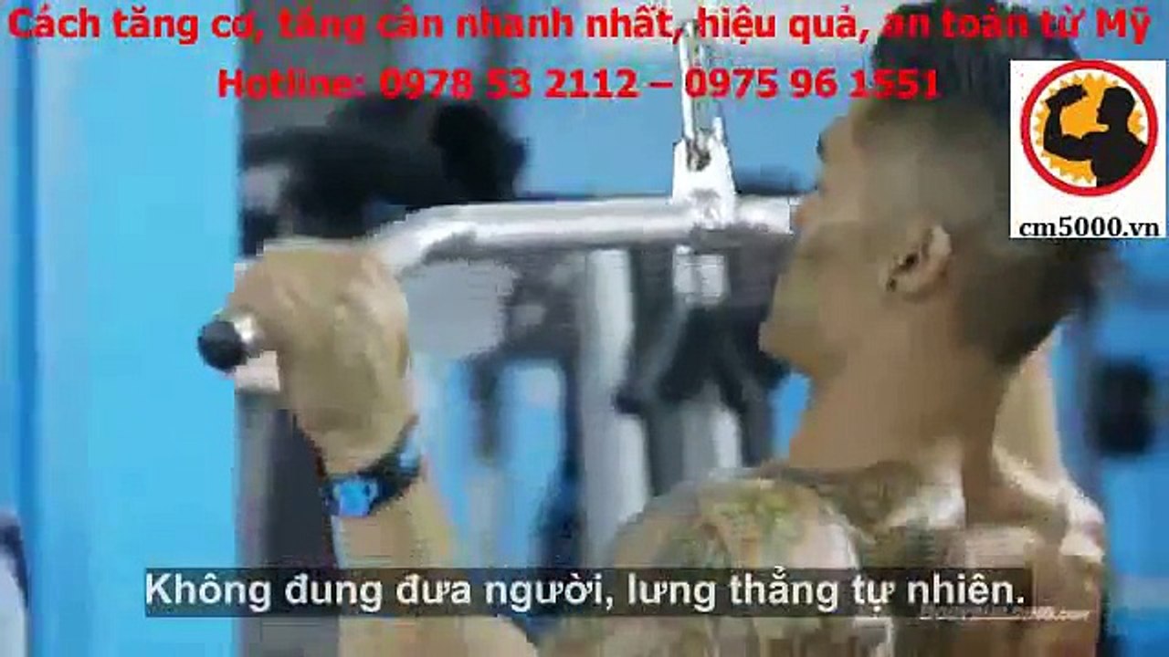 Bí quyết luyện tập cơ lưng xô dài và rộng cùng J Alvarez