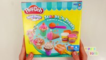 Play Doh Popsicles Scoops n Treats Ice Cream Playset