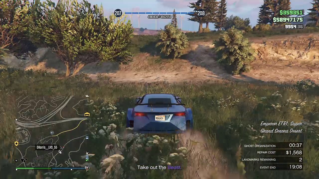 I know he mad...