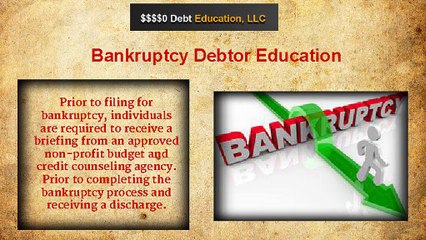 Debtor Education Certificate