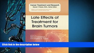 Audiobook  Late Effects of Treatment for Brain Tumors (Cancer Treatment and Research)  Pre Order