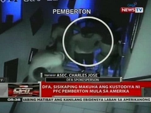 QRT: DFA, sisikaping makuha ang kustodiya ni PFC Pemberton mula sa Amerika