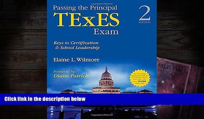 Download Passing the Principal TExES Exam: Keys to Certification and School Leadership Books Online