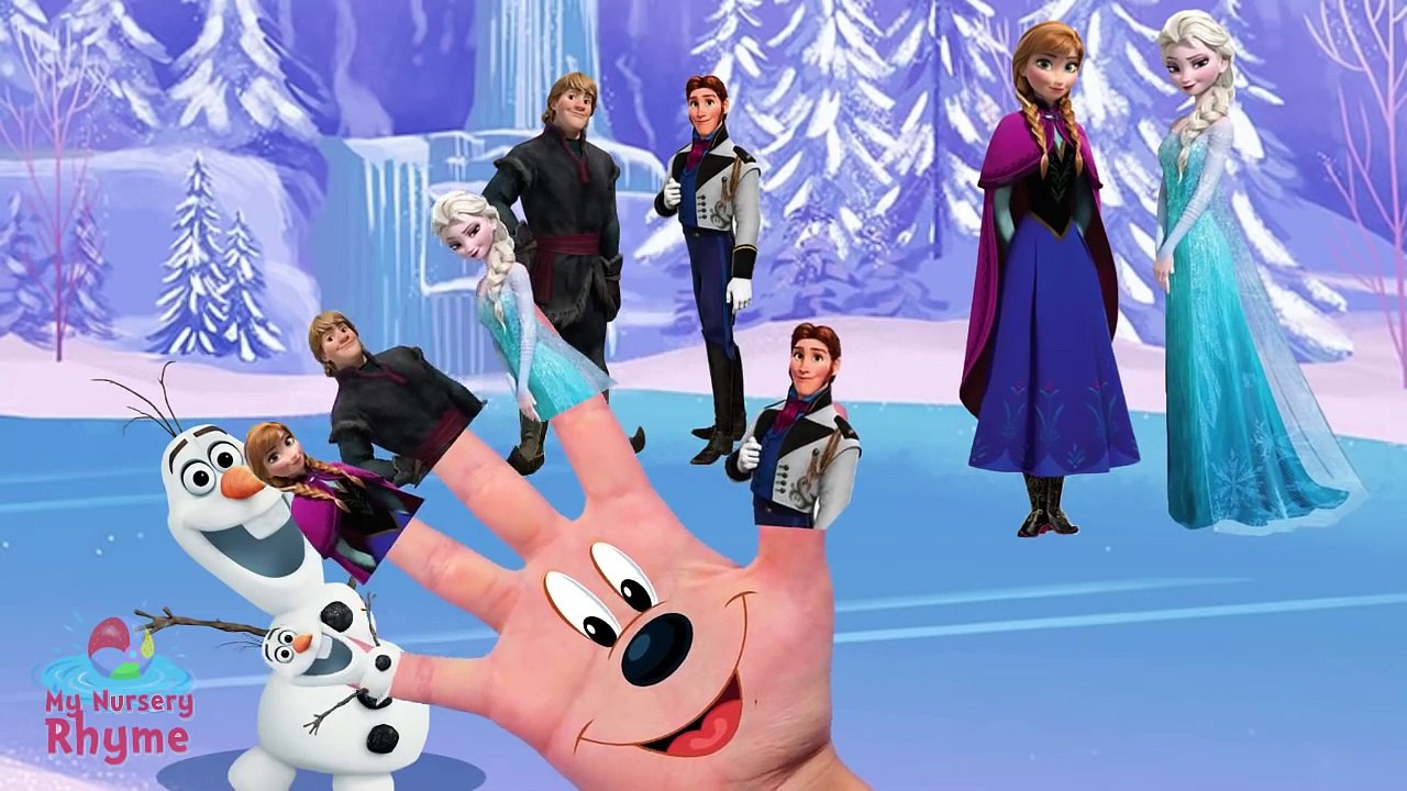 FROZEN -Where Is Thumbkin Nursery Rhyme Lyrics
