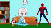 Человек-паук против Эльзы смешные шалости Коллекция 1 Спайдермен пожертвовать представлена