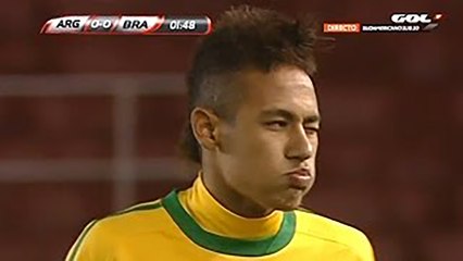 Neymar vs Argentina (2011 South American U-20) 24 HORAS FUTEBOL