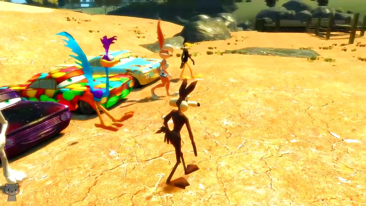 Looney Tunes Wile E. Coyote & The Road Runner Desert Chase Nyrsery Rhymes Cartoon