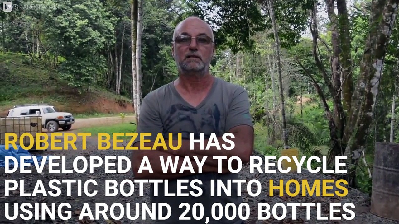 These Homes Are Built Out Of Plastic Bottles