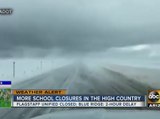 Winter storm brings rain to the Valley and snow to the high country
