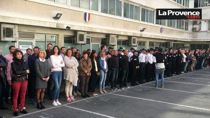 Un hommage rendu à Marseille au policier tué sur les Champs-Elysées