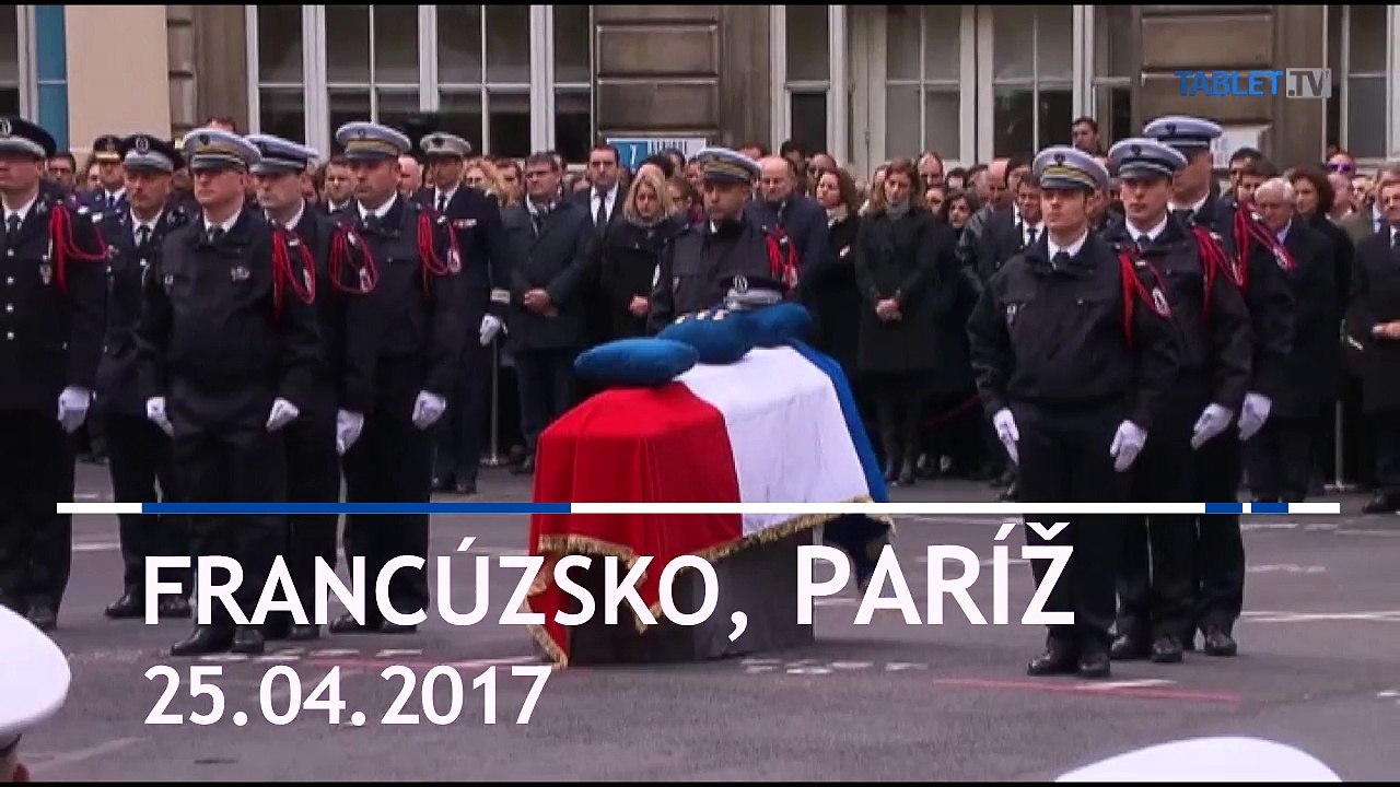 Francúzi si uctili policajta zabitého na Champs-Élysées