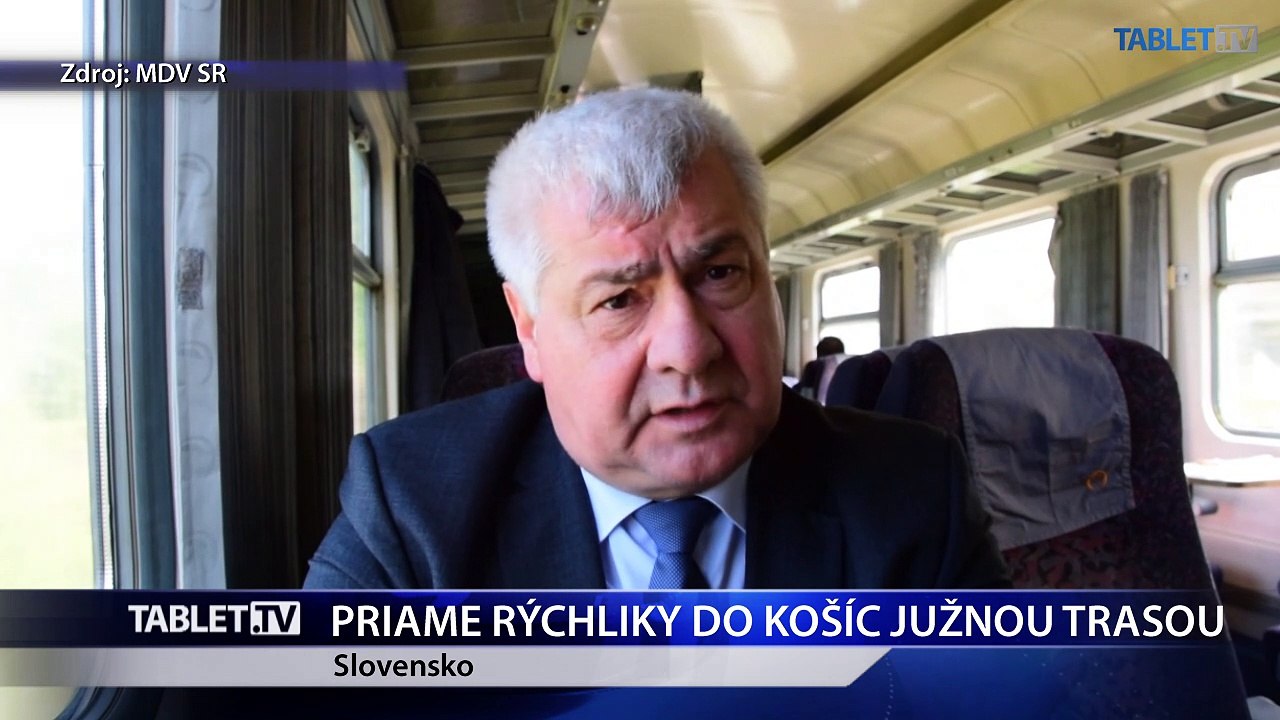 ÉRSEK: Plánujeme obnoviť priamy vlak z Bratislavy do Košíc cez Zvolen