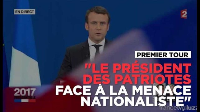Emmanuel Macron se pose en président des patriotes face à la menace des nationalistes