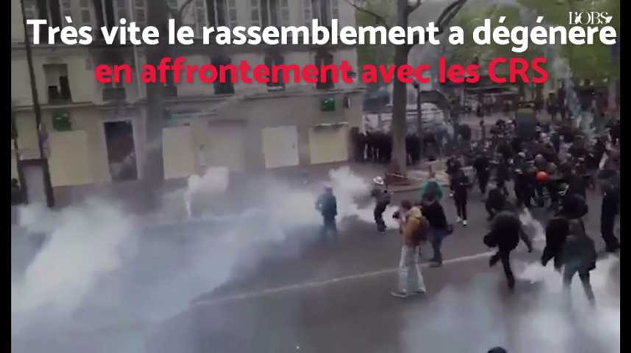 Premier tour : rassemblements des antifas à Paris et Nantes