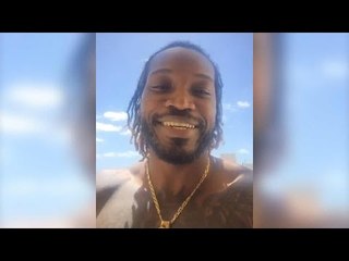 Chris Gayle invites Siri for a drink and this how she reacts
