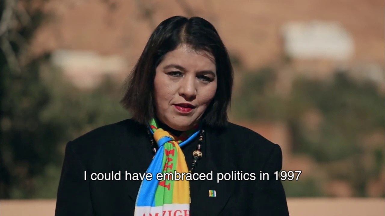 The Amazigh women of Morocco : The singer and poetess Fatima Tabaamrant